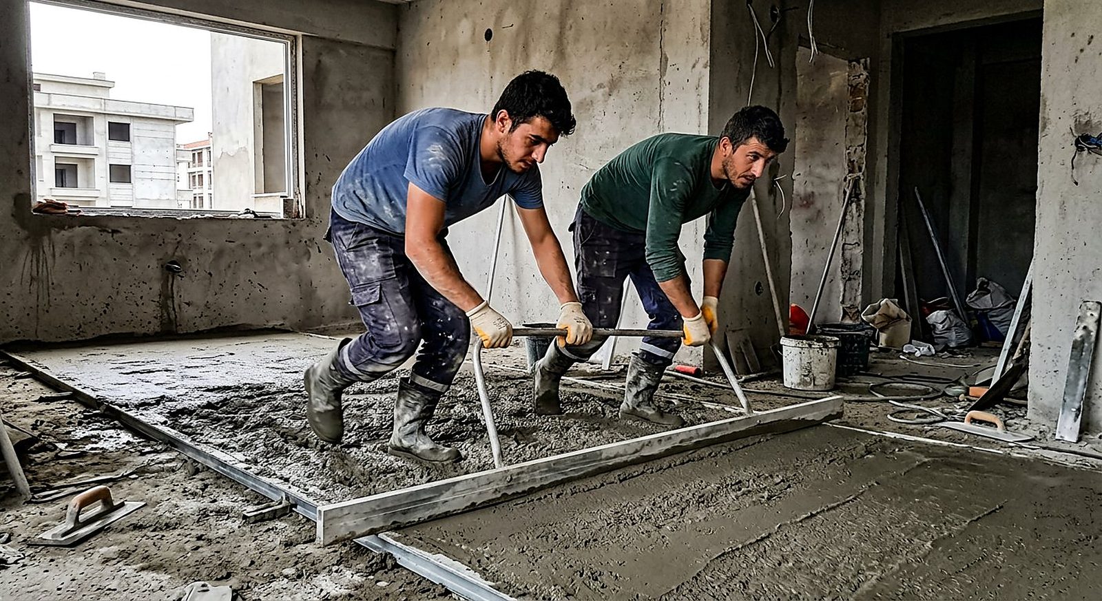 Hızlı Kuruyan Şap uygulama görseli 1
